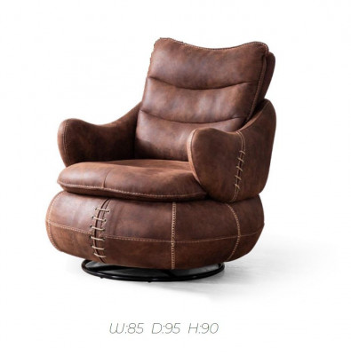 Luxus US Western Sofagarnitur Couch Loft Miwwelen 3+1 Sëtzer Sofa Fotell 2-Deeler Nei