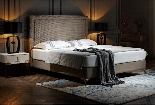 Duebelbett Bett Bestietsbett Design Luxus Luxus Polsterbett Designbett Lieder Better