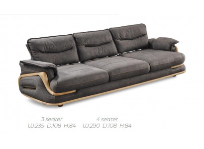 Sofa Canapé Polster Dräisëtzer Canapéen Luxus Miwwelen Italieneschen Design 3er Sofae