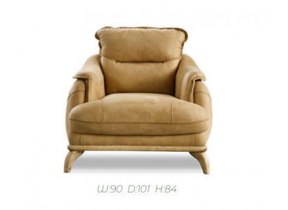 Fauteuil 1 Sëtzer Wunnzëmmer Relax Design Italienesch Miwwelen Ariichtung Italien