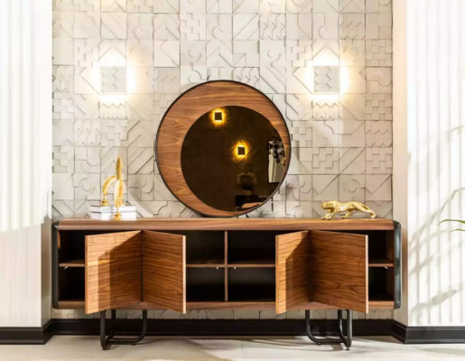 Luxus Niewentafel Spigel Holz Konsol Grupp Schief Kommod Konsolen