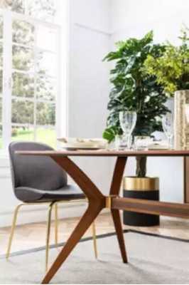 Iessdësch Design Miwwelen Iesszëmmer Dësch Luxus Italienesche Stil Holzdësch Dëscher