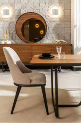 Stull Designer Holzstull Iesszëmmerstull Luxus Holz Nei Miwwelen Still Nei