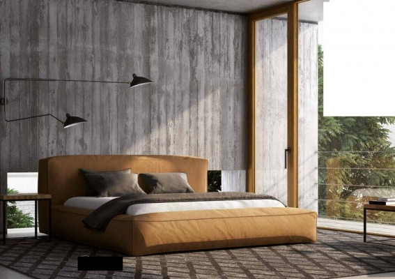 Design Bett Duebel Modern Hotel Textil Luxus Schlofzëmmer Better Bettrahmen