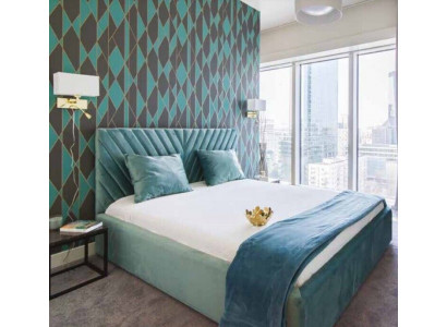 Duebel Design Bett Modern Hotel Textil Luxus Schlofzëmmer Better Bettkader