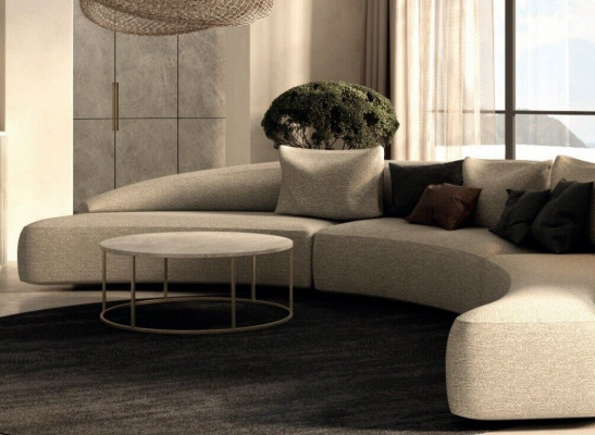 Eckcouch U-Form XXL Sofas Wunnlandschaft Couch Garnitur 3tlg. Sofas Ronn Couchen