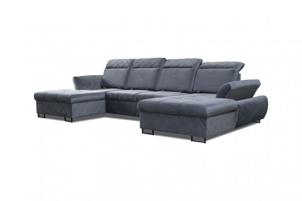Wunnlandschaft Sofa Canapé Polstersofa Eck Neien Designer U-Form Ecksofa XXL