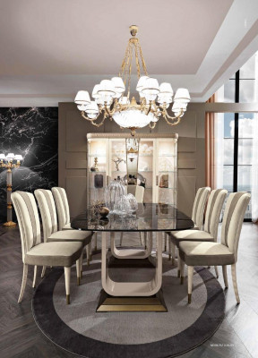 Vitrinn Luxus Schaufferster Vitrinnen Glas Schaf Modern Beige Regal Anrichte Nei