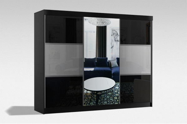 Design Hochglanz Kleederschief Méibelen Schief Modern Multifunktionell Kleederschaf