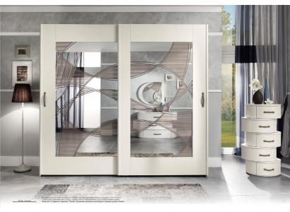 Luxus Kleederschaf mat Schiefdieren Schlofzëmmer Schaf Schief Holz Modern