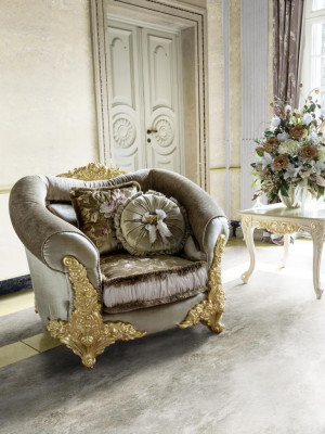 Entspanen Stoff Textil Lounge Nei Fernseh 1 Sëtz Sessel Designer Stull Polster Nei