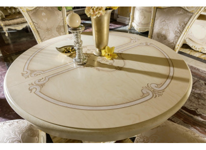 Dréit Dëscher Barock Rokoko Miwwelen Ronn Dëscher Nei Klassesch Iessdësch Ronn Dësch Ronn