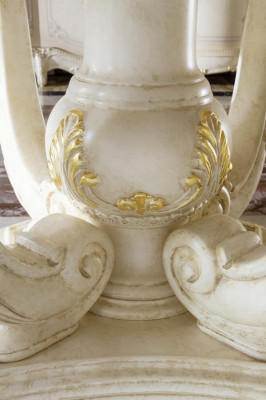 Dréit Dëscher Barock Rokoko Miwwelen Ronn Dëscher Nei Klassesch Iessdësch Ronn Dësch Ronn