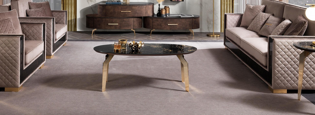 Säitendësch Designer Dësch Wunnzëmmerdësch Dëscher Oval Couchtisch Kaffisdësch