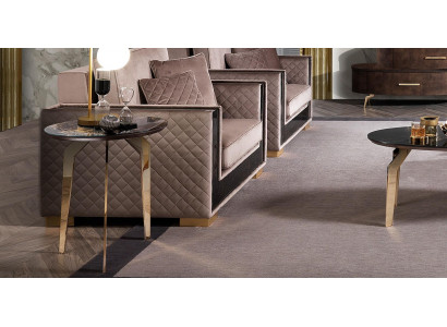 Dësch Kaffisdësch Säitendëscher Wunnzëmmer Sofa Neien Couchtisch Luxus Design Canapé.