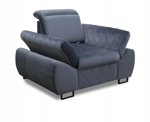 Sëtz 1 Plaz Polstersofa Lounge Club Miwwelen Design Wunnzëmmer Textil Canapé