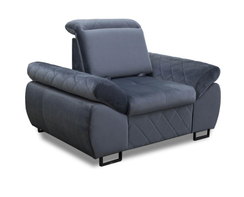 Sëtz 1 Plaz Polstersofa Lounge Club Miwwelen Design Wunnzëmmer Textil Canapé