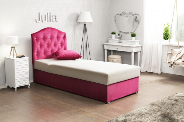 Miwwelen 120x190 Polster Textil Better Luxus Design Rumm Chesterfield Eenzelbett