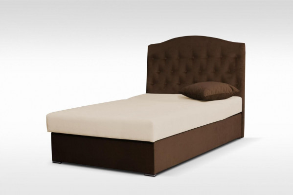 Miwwelen 120x190 Polster Textil Better Luxus Design Rumm Chesterfield Eenzelbett
