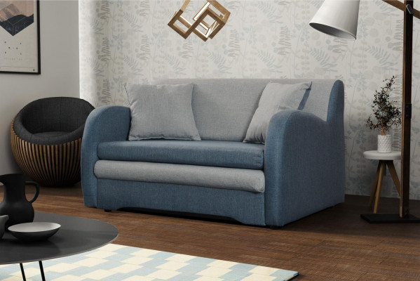 Miwwel Relax Sëtz Design Couch Lounge Textil Landhaus Fautteuil Stoff Sofa Eensëtzer