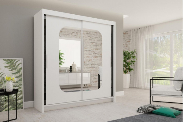 Designer Héichglanz Kleederschief Miwwelen Holz Nei Luxus Kleederschaf Nei