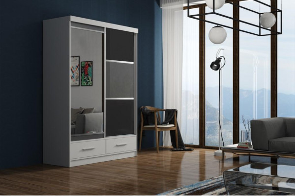 Schaf Modern Stil Schief Schaf méifach Zweck Regaler Kleederschaf Schlofzëmmer Holz