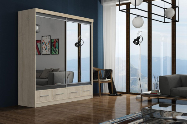 Designer Kleederschaf Kommoudë XXL mat Bueden Kommodenschaf Schaf