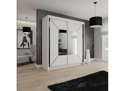 Héichglanz Regaler Schaf Regal Kleederschief 180cm Vestiaire Kleederschaf