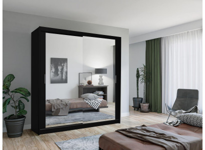 Kleeder Schief Möbel Wunnen Holz Héichglanz Kleederschaf Designer Héichglanz