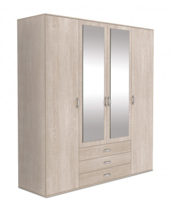 Schaf Holz Garderob Schlafzimmer Schief Moderner Stil Kleederschaf Neie.
