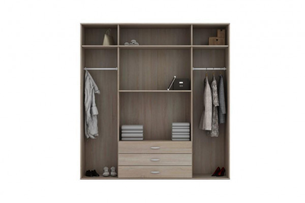 Schaf Holz Garderob Schlafzimmer Schief Moderner Stil Kleederschaf Neie.