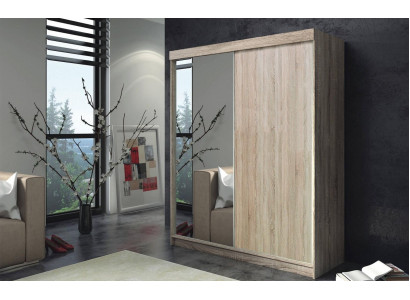 Schaf Kleederschaf Héichschaf Modern Beige Holz Schief Schlofkummer Nei