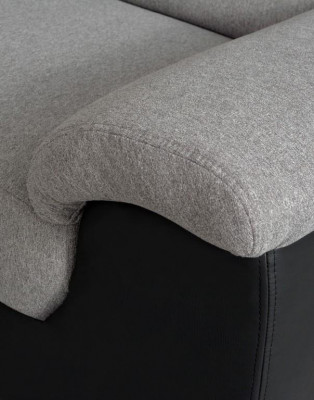 Luxus Ecksofa L-Form Miwwelen Polster Rosa Akro Design Textil Modern Canapé Italien
