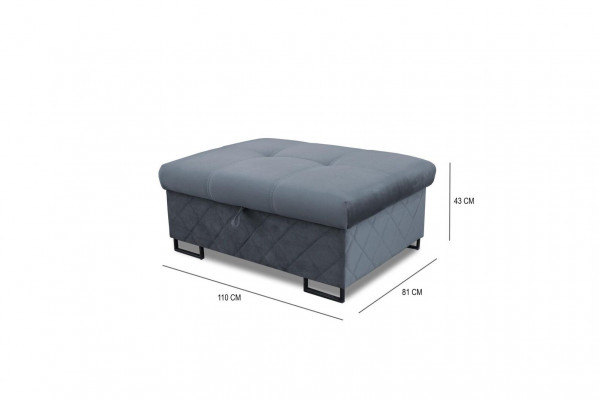 Designer Hocker Polster Wunnzëmmer Foussocker Bank Ottoman Sëtzocker Sëtzpouf
