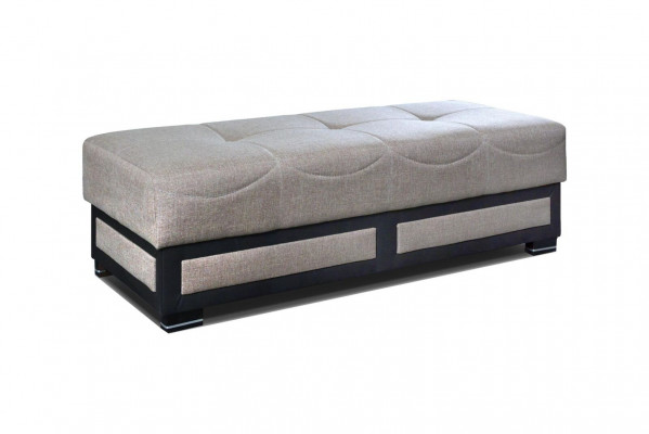 Design Sëtzocker Sëtzbank 139x58cm Luxus Pouffen Hocker Miwwelen Polsterhocker