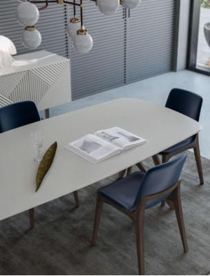 Iesszëmmer Garnitur Modern Iesszëmmer Garnitur Wäisst Sideboard mat Stauraum