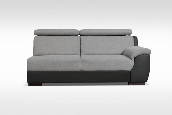 Ecksofa L-Form Miwwelen Stof gepolstert Miwwelen Wunnzëmmer Modern Luxus Brong Miwwelen Nei