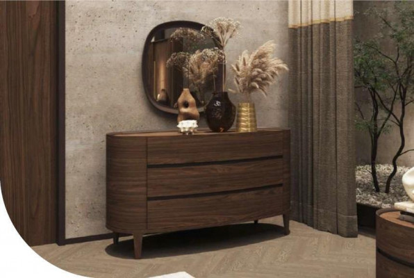 Brong Designer-Kommode am modernen Stil mat Späicherplatz Schlofzëmmermiwwel