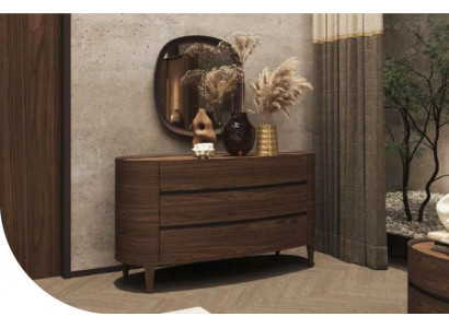 Brong Designer-Kommode am modernen Stil mat Späicherplatz Schlofzëmmermiwwel