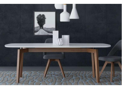 Groussen Iesszëmmerdësch Modern Kichenmiwwelen Luxusdëscher Holzmiewwele