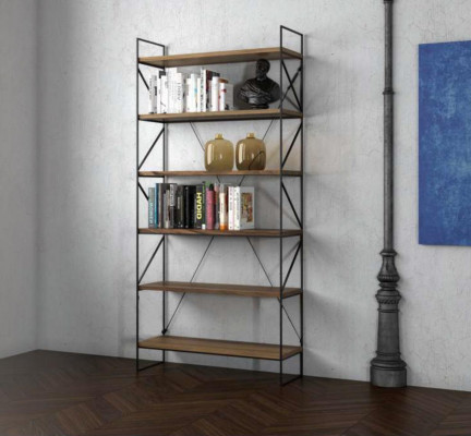 Mauerregal Modernen Bicherregal Wunnzëmmer Regal Designer Holzmöbel