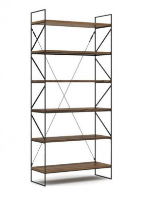 Mauerregal Modernen Bicherregal Wunnzëmmer Regal Designer Holzmöbel