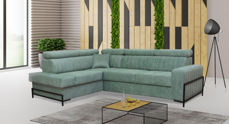 Wohnzëmmer L-Form Modernen Design Textil Stoff Luxus Sofa Couch Eck Polstermöbelen