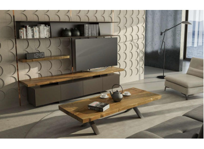 Holz Couchtisch Modern Wunnzëmmert Miwwelen Luxus Ofleeëdësch Fernsehstot.