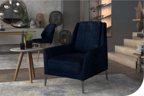 Bloen Relaxfauteuil Modernen Einsitzi Sofa-Sëtz Clubfauteuil Nei