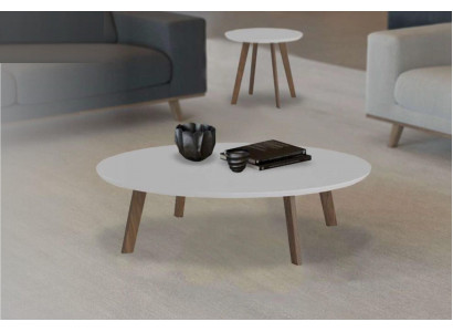 Klenge Ronn Couchdëscher Set Wunnzëmmermébel Massivholz Dëscher Luxus Nei