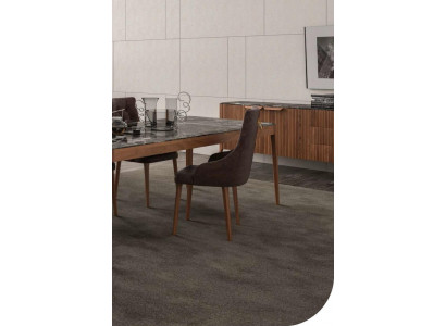 Iesszëmmerméiwel Stull Luxus Iesszëmmerstill Bruin Bequem Textilstiller