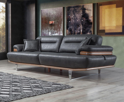Canapé-Set Set 321 Sëtzer Lieder Canapé Couch Garnitur Design Couchen