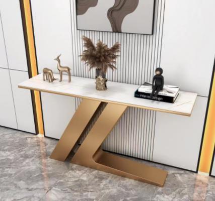 Modern Konsolendësch Design Holz Dësch Konsol Konsolendëscher Säitendësch