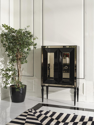 Grousst Iess-Eck Iessgrupp Iesszëmmer Iessdësch Still 10-Deel Schwaarz Holz